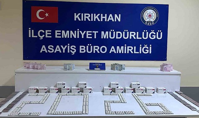 Kırıkhan'da uyuşturucu operasyonu: 1 gözaltı
