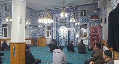 Kırka Mahallesi Maden Camii'nde yatsı namazı buluşması gerçekleşti