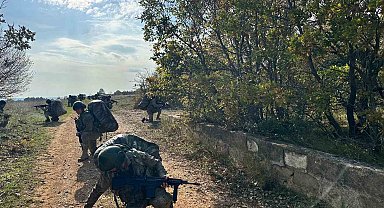 Kırklareli'nde komandolar nefes kesti