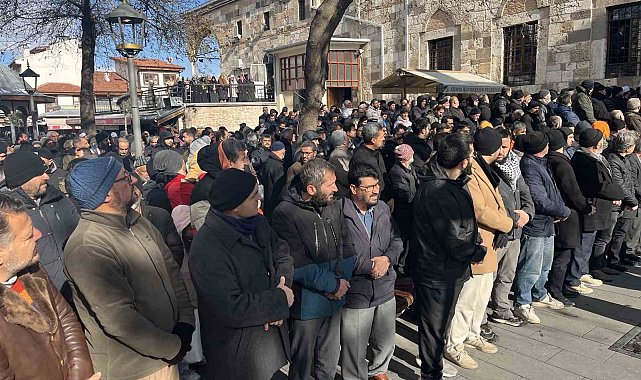 Konya'da Ebu Ubeyde ve tüm şehitler için gıyabi cenaze namazı kılındı