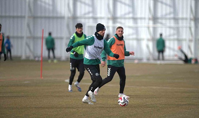 Konyaspor, Beşiktaş maçının hazırlıklarına başladı