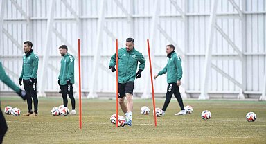 Konyaspor, Beşiktaş maçının hazırlıklarına devam ediyor
