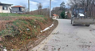 Köylerde alt yapı ve drenaj çalışmaları sürüyor