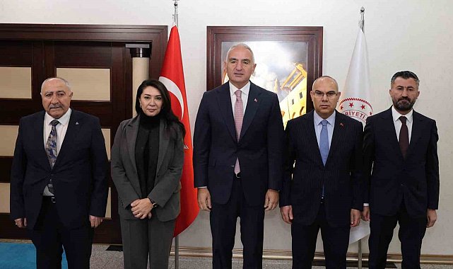 Kültür ve Turizm Bakanı Ersoy, Ağrı'da