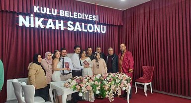 Kulu'da 2025 yılında 485 çift dünya evine girdi