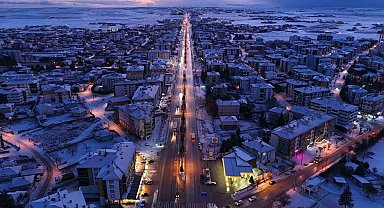 Kulu'da kar yağışı etkili oldu