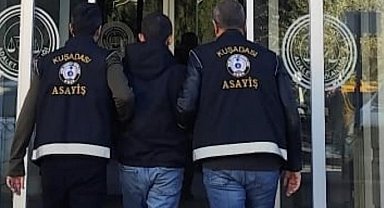 Kuşadası'nda 9 yıl hapisle aranan firari yakalandı