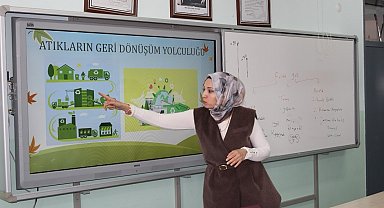 Kütahya'da bin 300 öğrenciye sıfır atık eğitimi