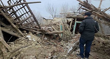 Kütahya'da güvercinlerini kontrol etmek isterken enkaz altında kaldı