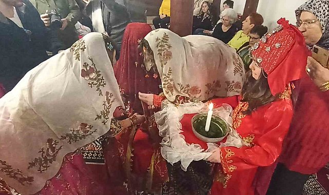 Kütahya'da "Geleneksel Kına" geleneği yeniden hayat buldu