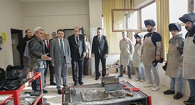 Kütahya'da SOGEP kapsamındaki "Sanal Gerçeklik ile Kaynakçılık" projesi tanıtıldı