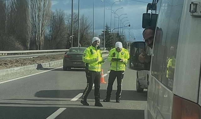 Kütahya'da trafik denetimi
