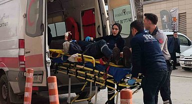 Makineye sıkışan işçi ağır yaralandı