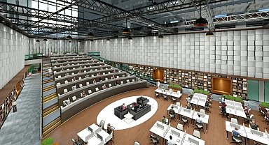 Malatya'da bölgenin en büyük kütüphanesinde sona doğru