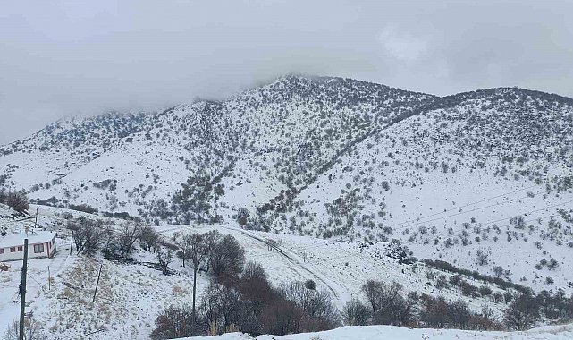 Malatya'da kırsal kesimlerde kar etkili oluyor