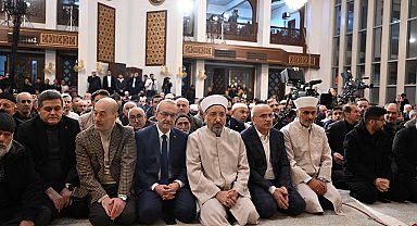 Malatya'da Miraç Kandili dualarla idrak edildi