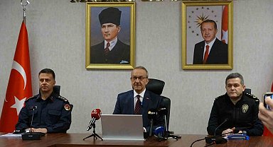 Malatya'da suç oranları 2025'te önemli ölçüde düştü