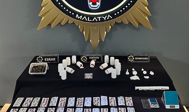 Malatya'da uyuşturucu operasyonu: 14 gözaltı