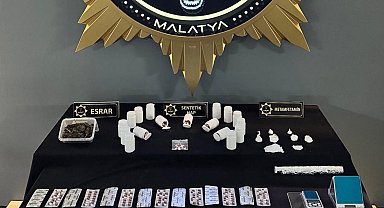 Malatya'da uyuşturucu operasyonu: 14 gözaltı