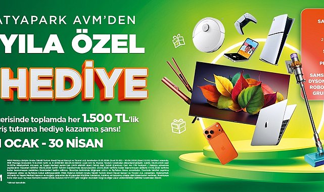 MalatyaPark AVM'den 16. Yıla özel büyük çekiliş kampanyası