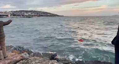 Maltepe sahilinde denize giren şahıs boğuldu