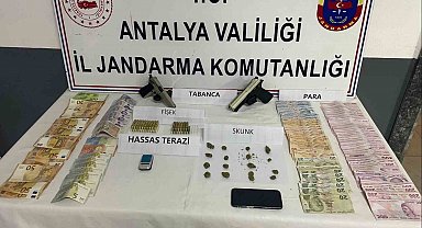 Manavgat'ta uyuşturucu operasyonu: 1 gözaltı