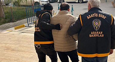Manisa'da 31 yıl hapis cezasıyla aranan şahıs yakalandı