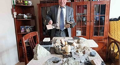 Manisa'da doğaltaş müzesi gibi ev