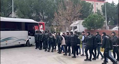 Manisa'da suç örgütüne darbe: 15 şüpheli gözaltında