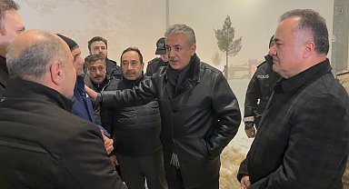 Mardin Valisi Akkoyun karla mücadele çalışmalarını inceledi