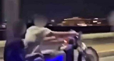 Mardin'de tek teker üzerinde giden motosiklet sürücüsü yakalandı