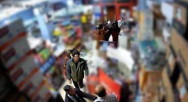 Markette kavga: Ortalık savaş alanına döndü