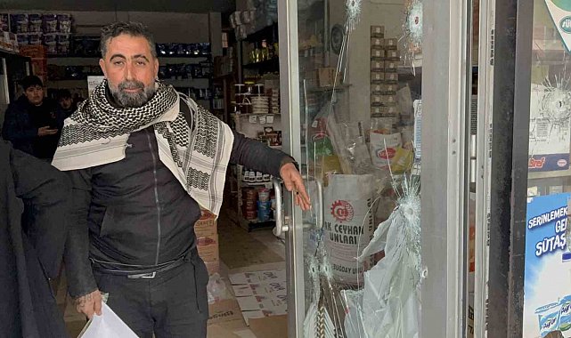 Marketten 2 milyon lira haraç isteyip silahlı saldırı düzenlediler iddiası