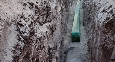 MARSU, bir mahallede daha atık su sorununu çözüme kavuşturdu