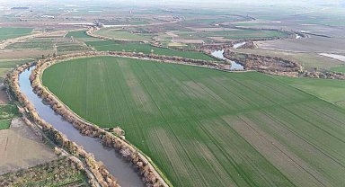 Menderes Nehri suya kavuştu