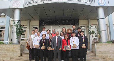 Menteşeli genç şefler, İstanbul'dan 11 madalya ile döndü