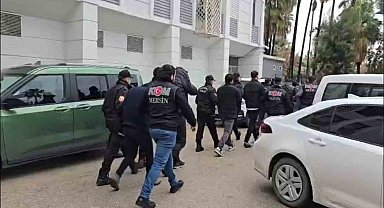 Mersin polisinden 117 milyon TL'lik tefecilik operasyonu: 12 şüpheli yakalandı