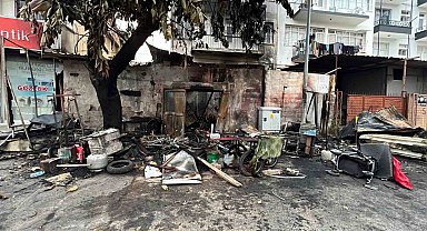 Mersin'de kundaklanan evde 58 yaşındaki kişi ağır yaralandı