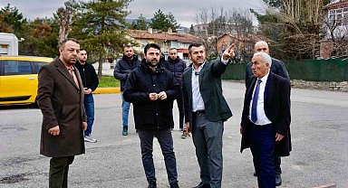 Milletvekili Cem Şahin, Karabük Belediyesi'nin çalışmalarını yerinde inceledi