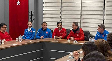 Milli oryantiringciler Muğla'da güç depoluyor