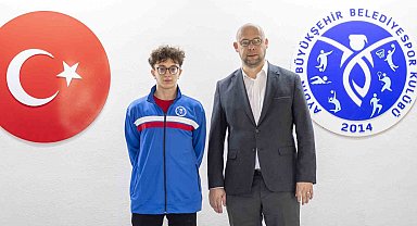 Milli yüzücü Aydın Büyükşehir Belediyespor'da