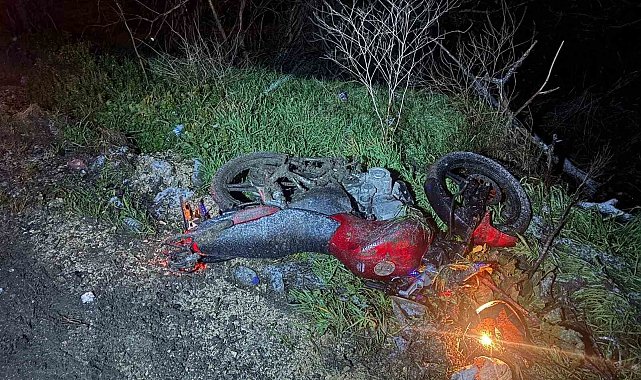 Motosikletten düşen genç ağır yaralandı