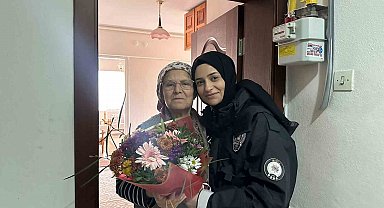 Muğla Emniyeti şehit ailelerini yeni yılda yalnız bırakmadı