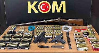 Muğla'da bir yılda 299 ruhsatsız tabanca ele geçirildi