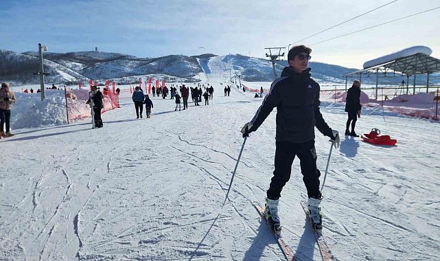 Munzur'un eteklerinde kayak sezonu başladı