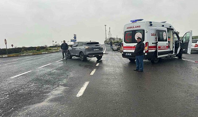 Muratlı ilçesinde trafik kazası: 1 yaralı
