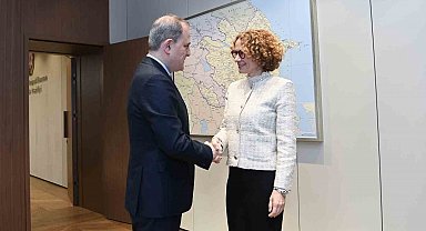NATO Genel Sekreter Yardımcısı Shekerinska, Azerbaycan Dışişleri Bakanı Bayramov ile bir araya geldi