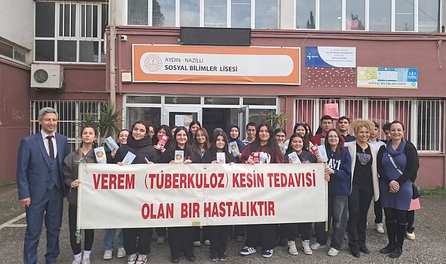 Nazilli'de gençlere verem farkındalığı eğitimi verildi