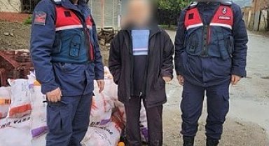 Nazilli'de portakal hırsızı yakalandı