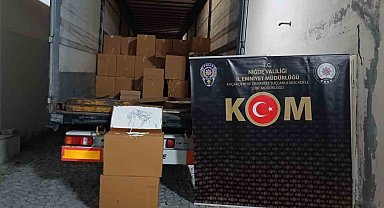 Niğde'de kaçak tütün operasyonu: 1 milyon makaron ele geçirildi